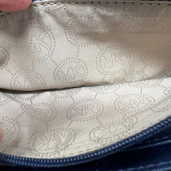 Michael Kors Jet Set wallet Continental Logo signature zip large checkbook ID - Picture 15 of 16